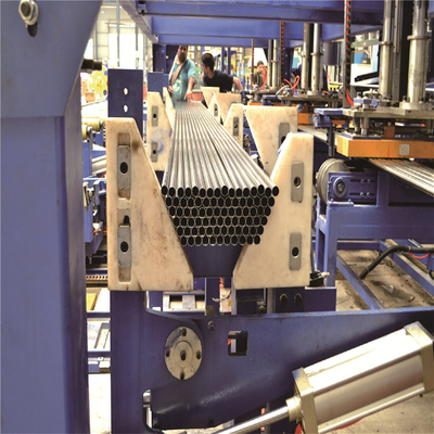 電磁搬運式鋼管六邊成型堆垛包裝線